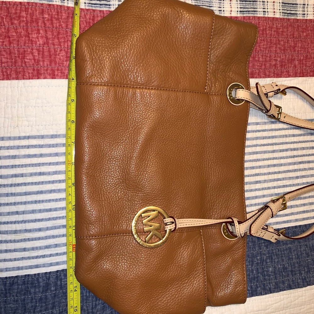 ***SOLD***Michael Kors Leather Tote - Picture 4 of 6